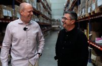 Nory Brescancini (à esq.) e Luis Pedrosa: fundadores da Vetline